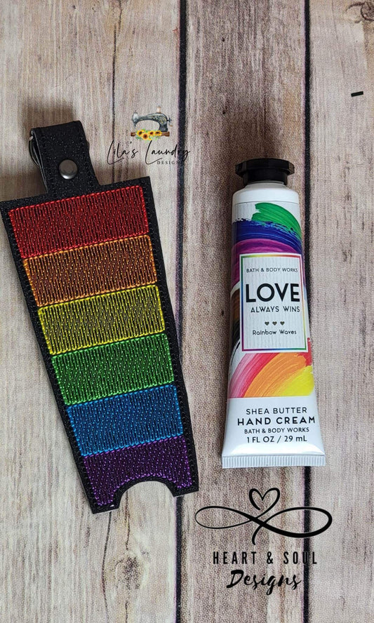 Pride Sketch Hand Cream Holder 5x7 - DIGITAL Embroidery DESIGN