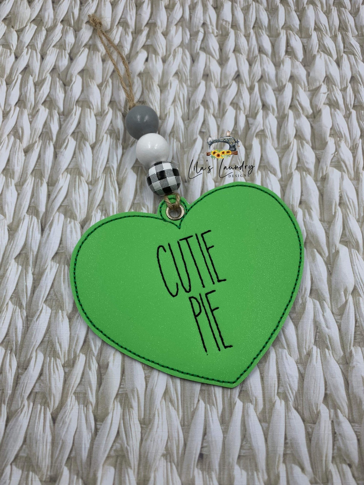 Convo Heart Ornament Set - Digital File - Embroidery Design