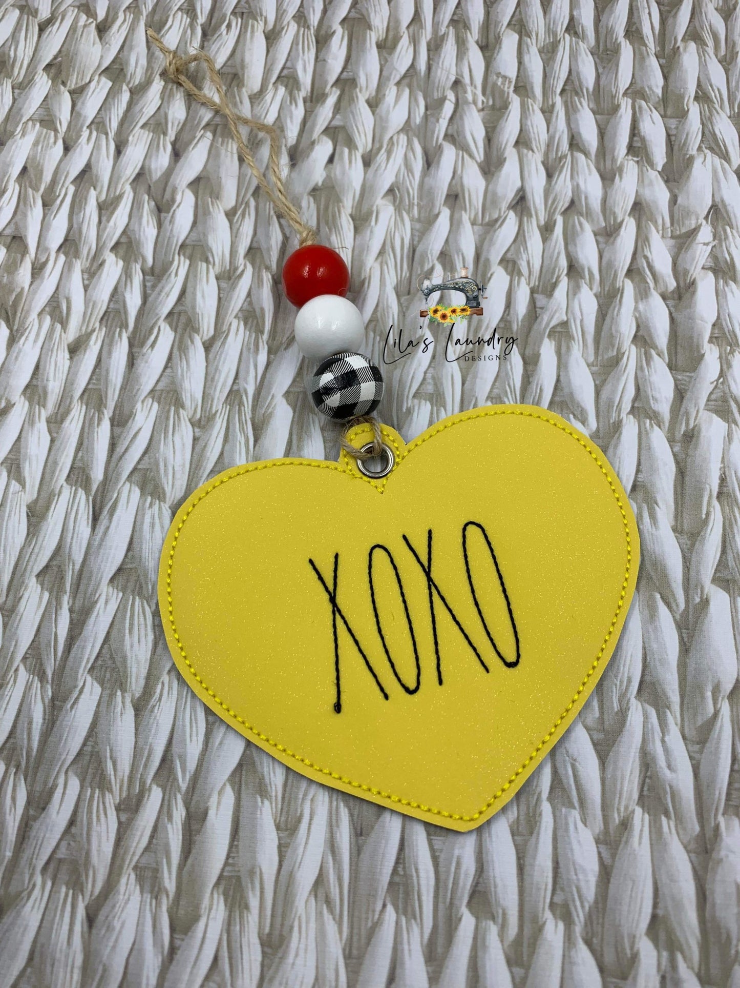 Convo Heart Ornament Set - Digital File - Embroidery Design