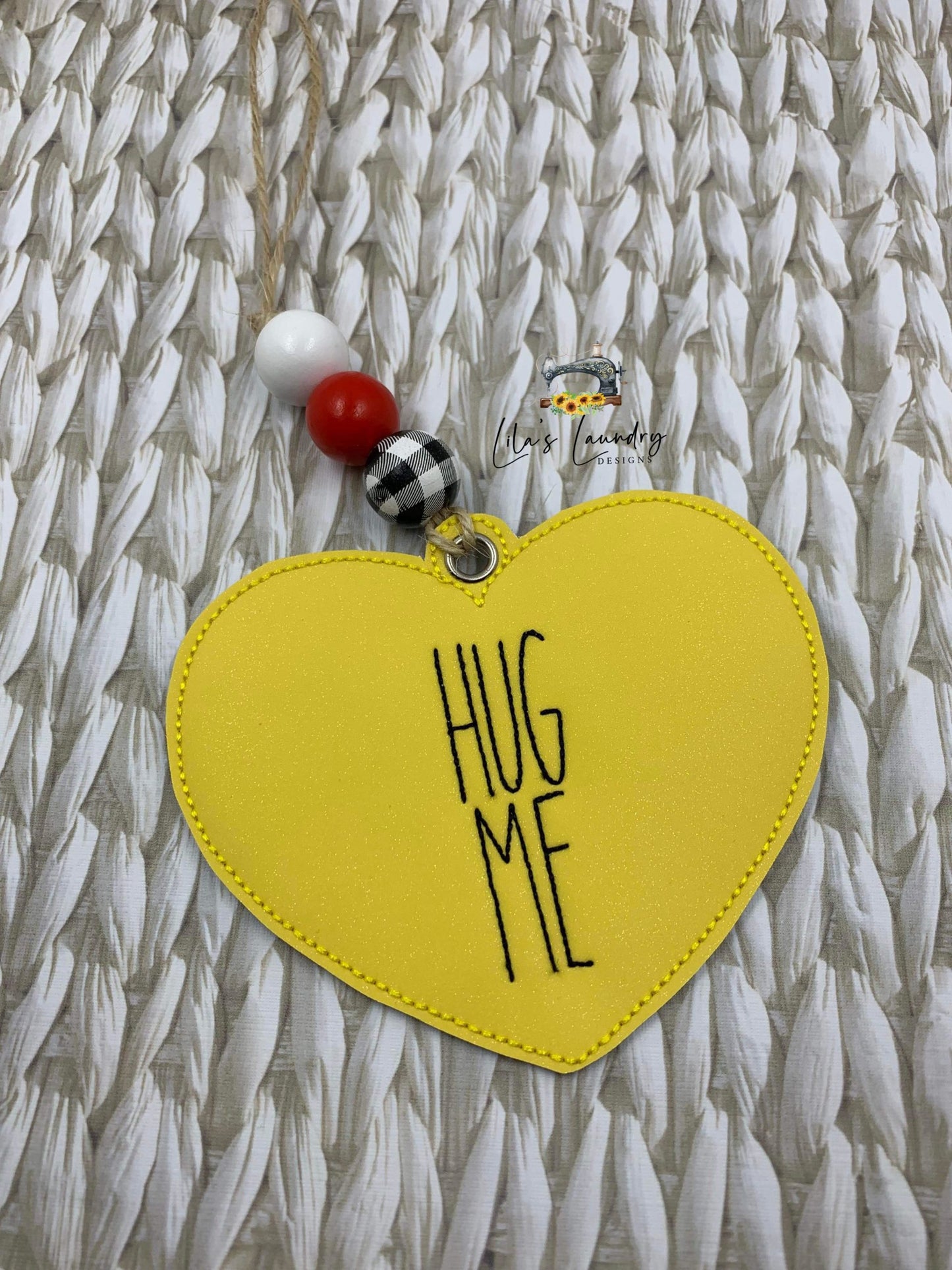 Convo Heart Ornament Set - Digital File - Embroidery Design