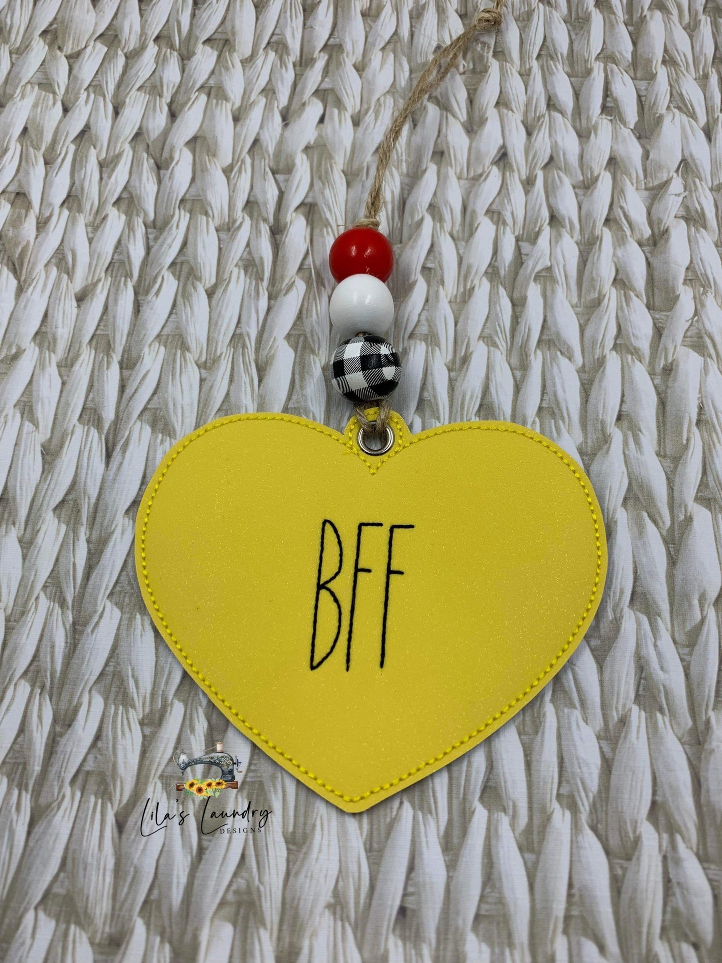 Convo Heart Ornament Set - Digital File - Embroidery Design