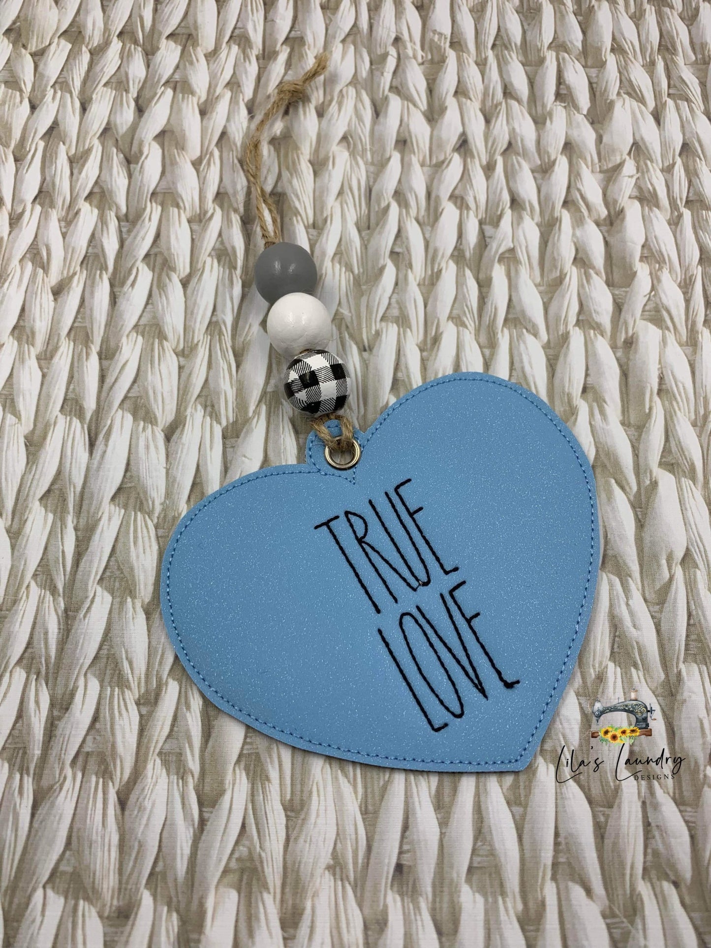 Convo Heart Ornament Set - Digital File - Embroidery Design
