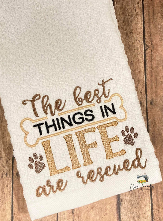 Best Things in Life - 3 sizes- Digital Embroidery Design