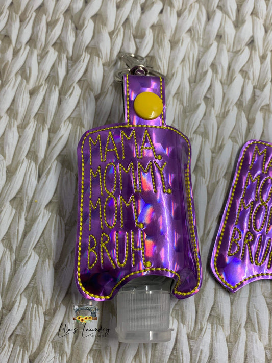 Bruh Sanitizer Holders - DIGITAL Embroidery DESIGN