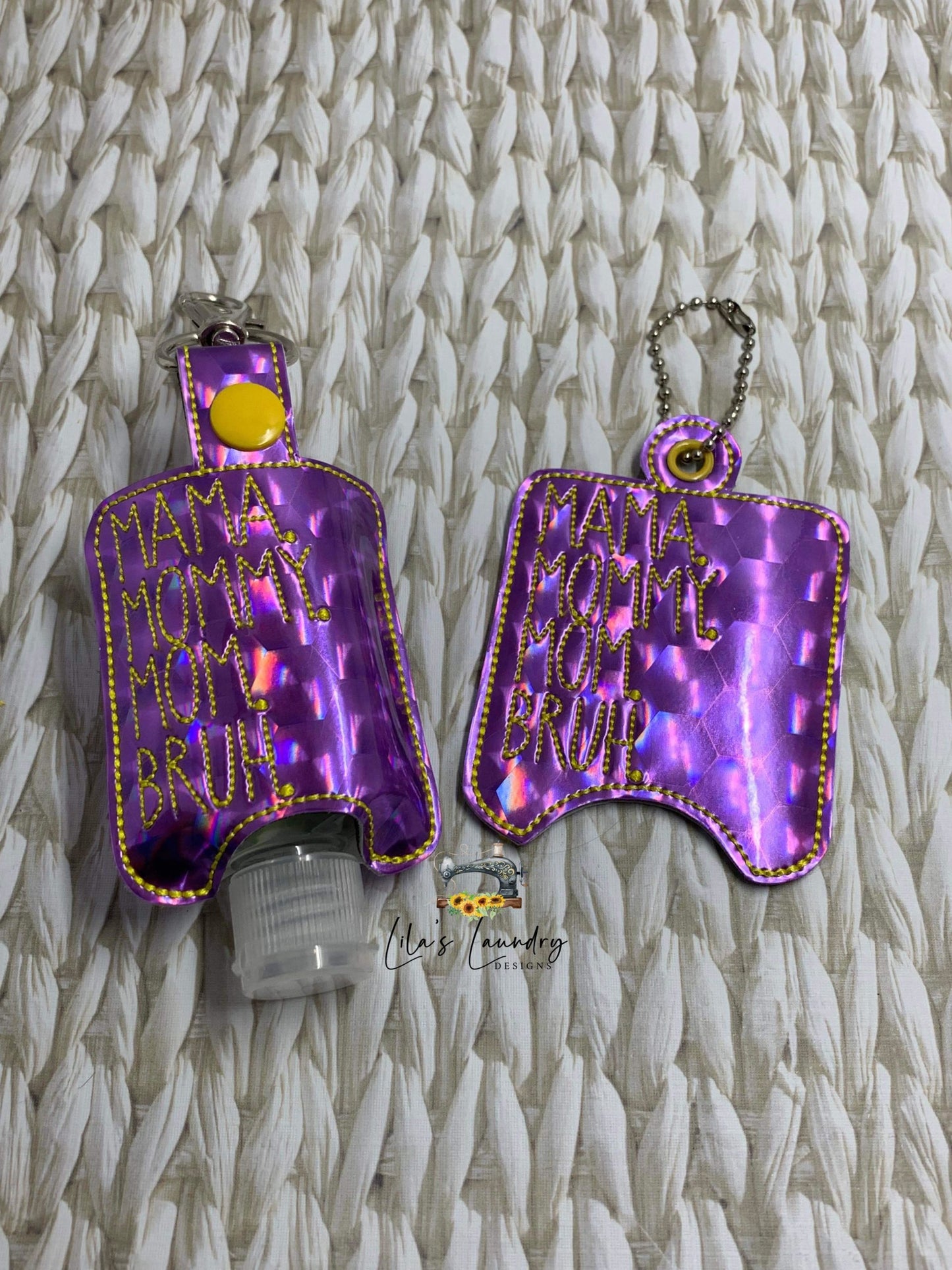 Bruh Sanitizer Holders - DIGITAL Embroidery DESIGN