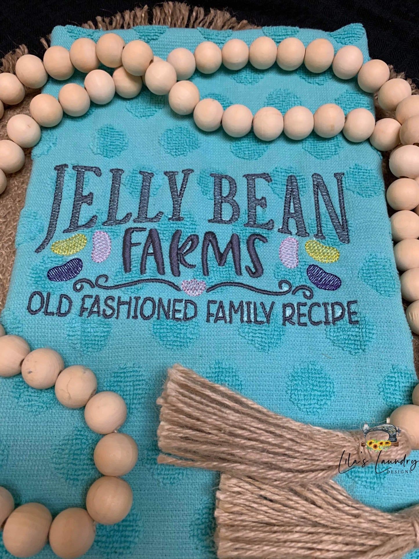 Jelly Bean Farms Sketch - 3 sizes- Digital Embroidery Design