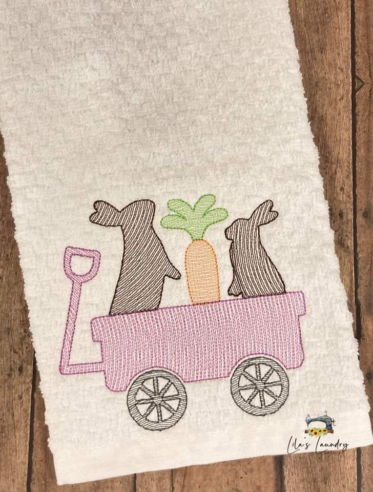 Spring Trio - 3 sizes- Digital Embroidery Design