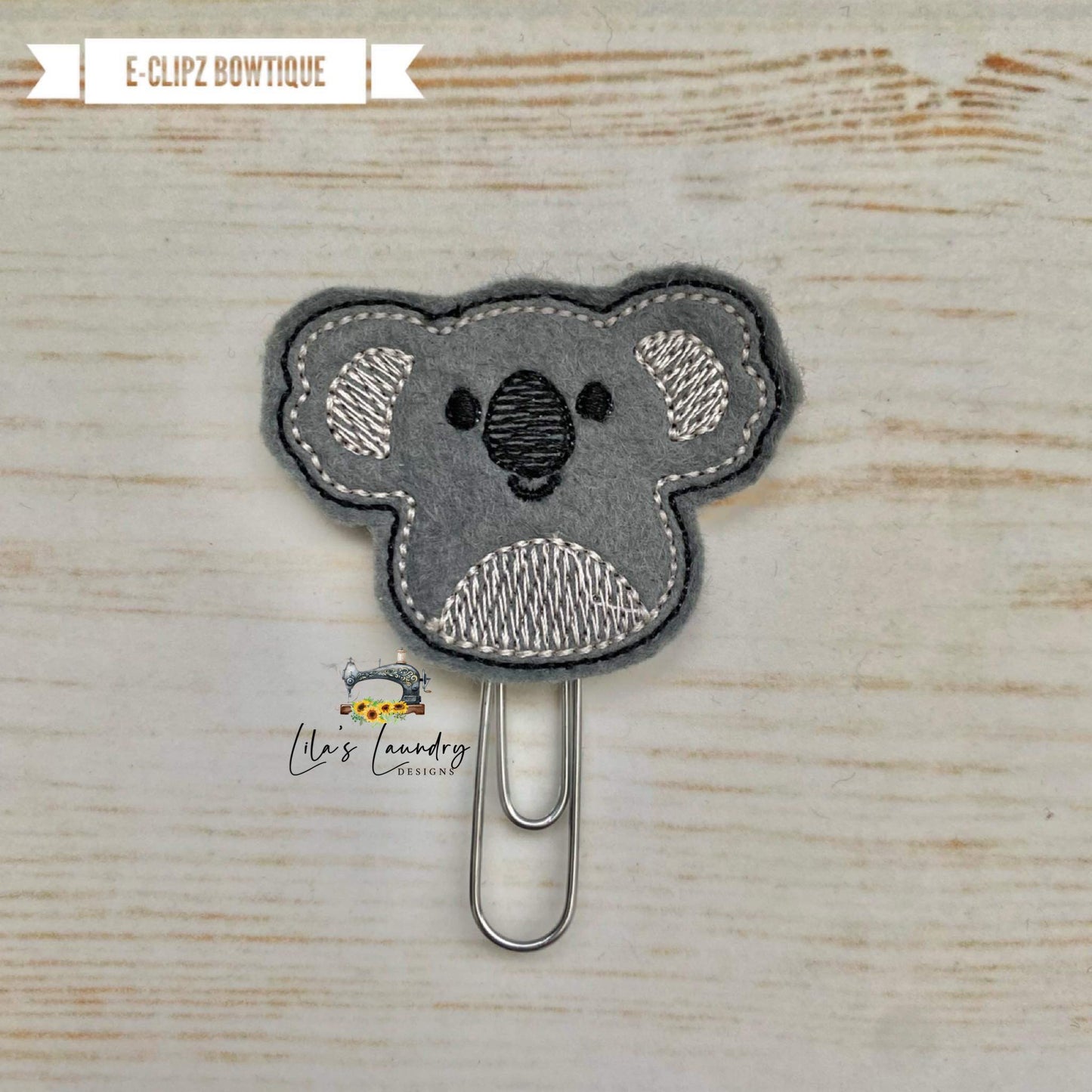 Koala Squish Squad 2 inch Feltie - Digital Embroidery Design