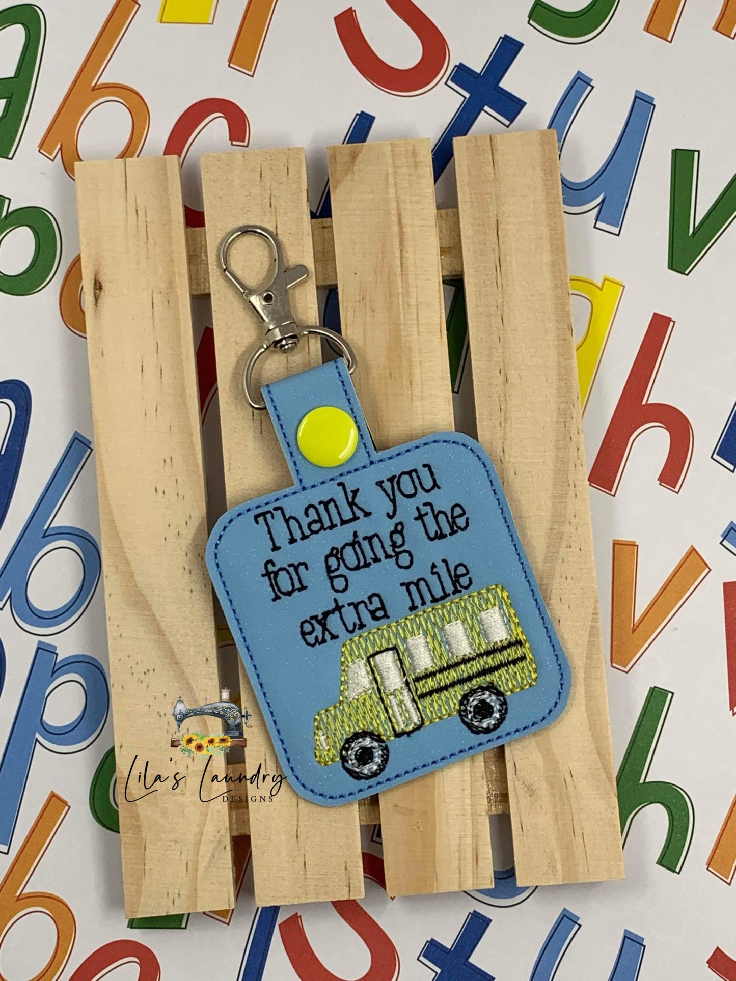 Extra Mile Fobs - DIGITAL Embroidery DESIGN