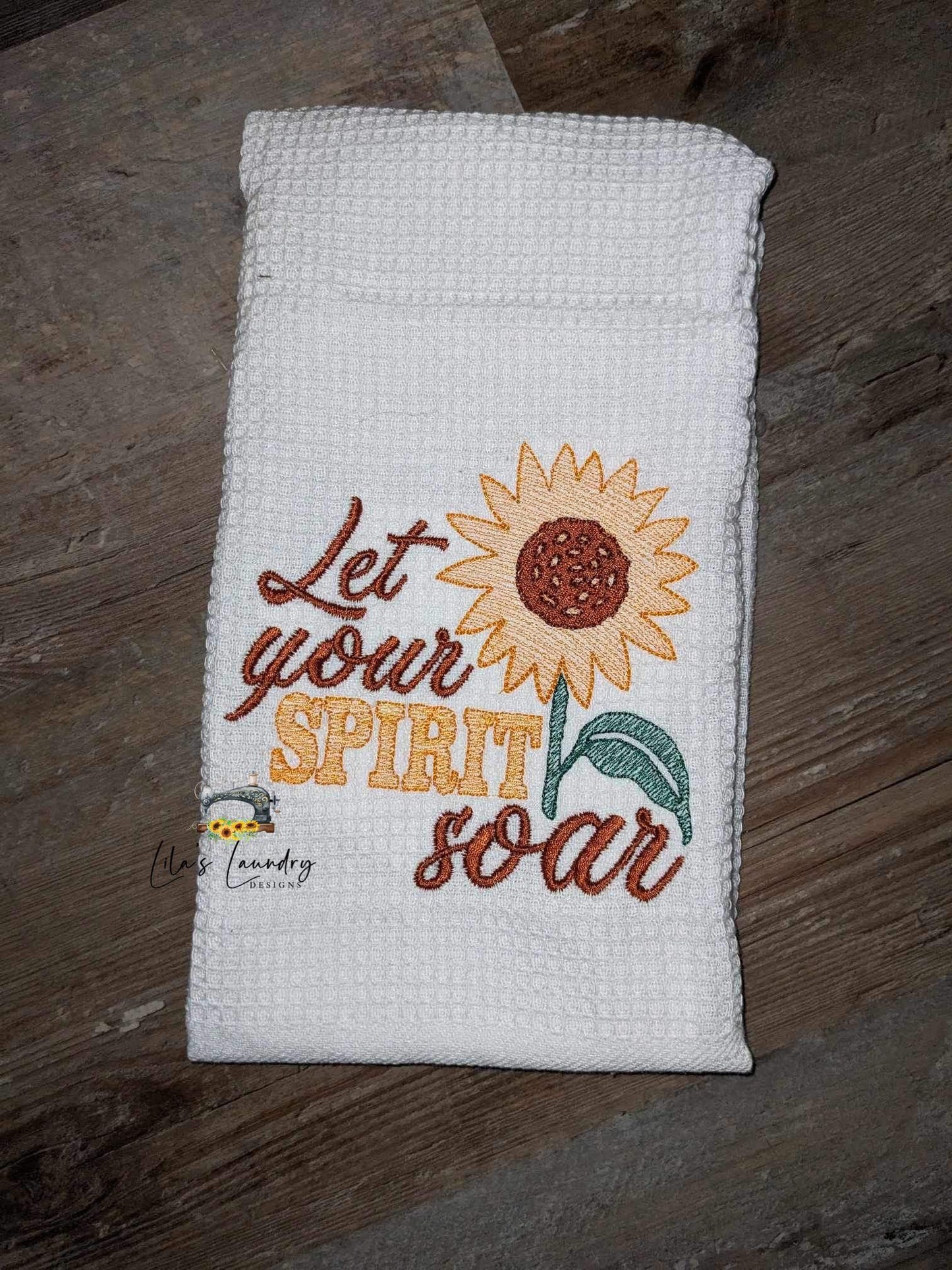 Let your spirit soar - 4 sizes- Digital Embroidery Design
