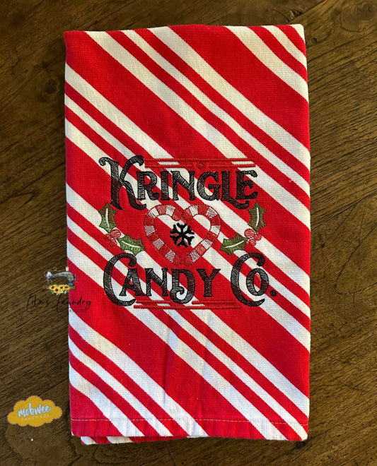 Kringle Candy Co. Sketch - 3 sizes- Digital Embroidery Design
