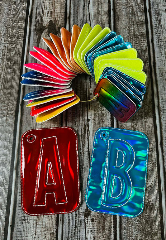 Puffy Doodle Font Eyelet Letters – Perfect for Flashcards – 5 Sizes Included – 4 x 4 and 5 x 7 Hoops – Digital Embroidery Design