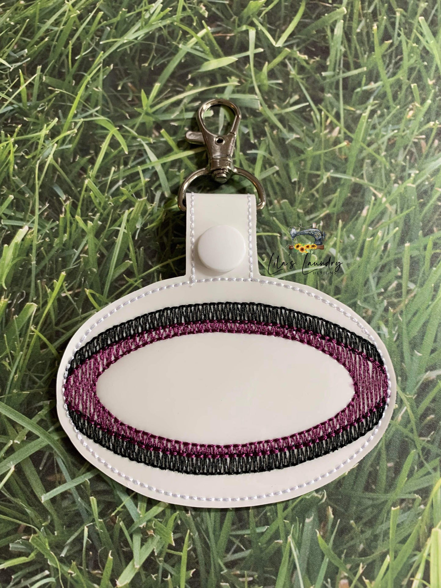 Rugby Key Fobs - 2 Styles Included - DIGITAL Embroidery DESIGN