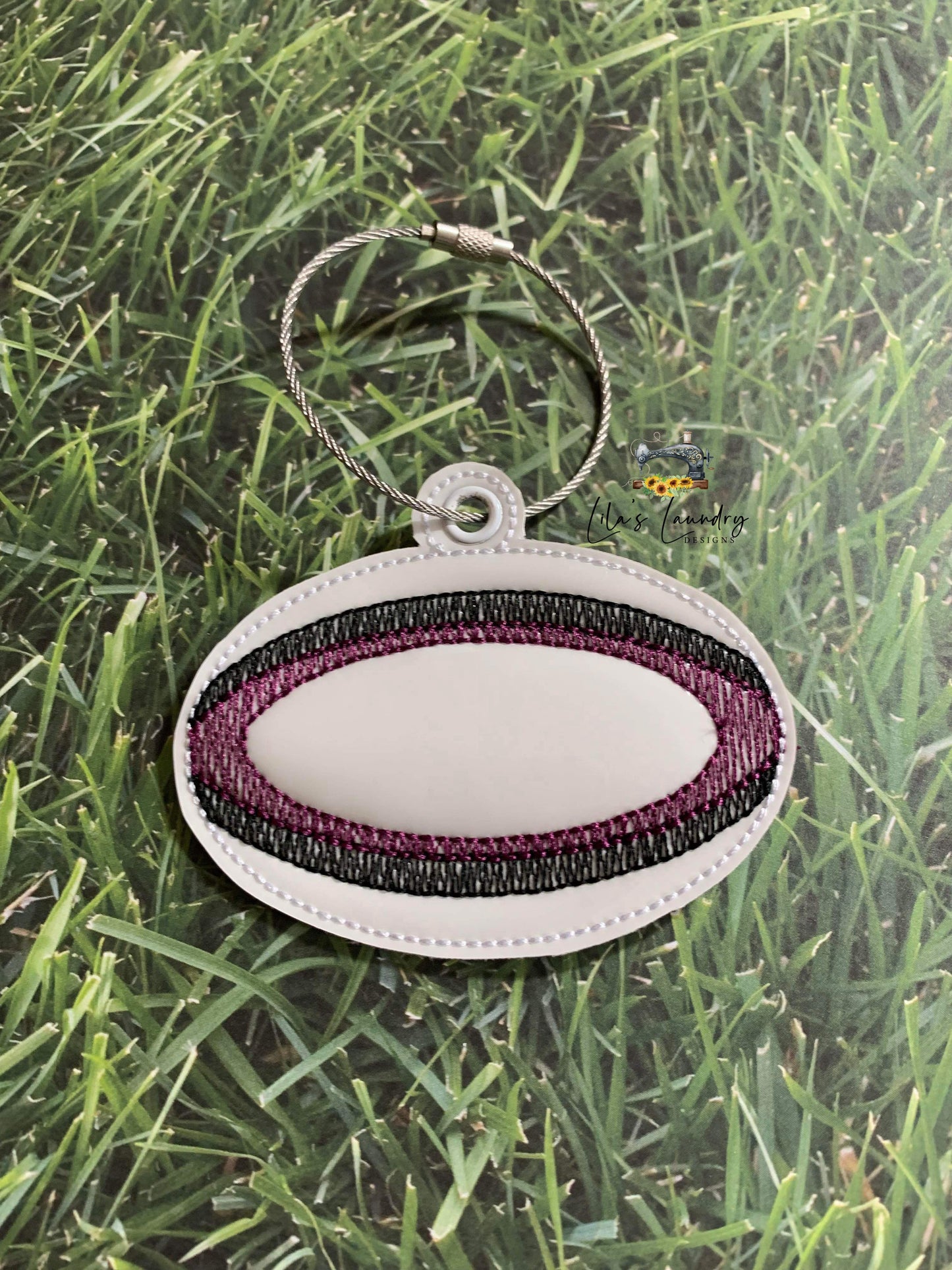 Rugby Key Fobs - 2 Styles Included - DIGITAL Embroidery DESIGN