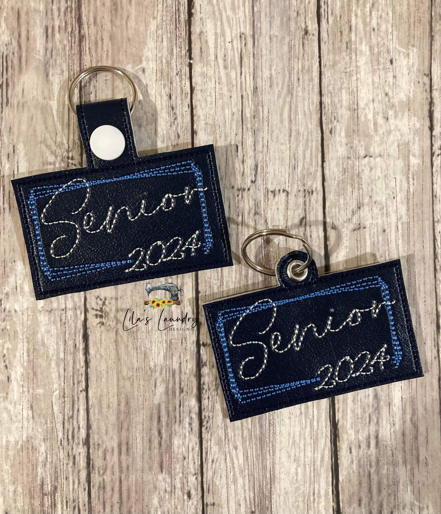 Senior 2024 Fobs - Digital Embroidery Design