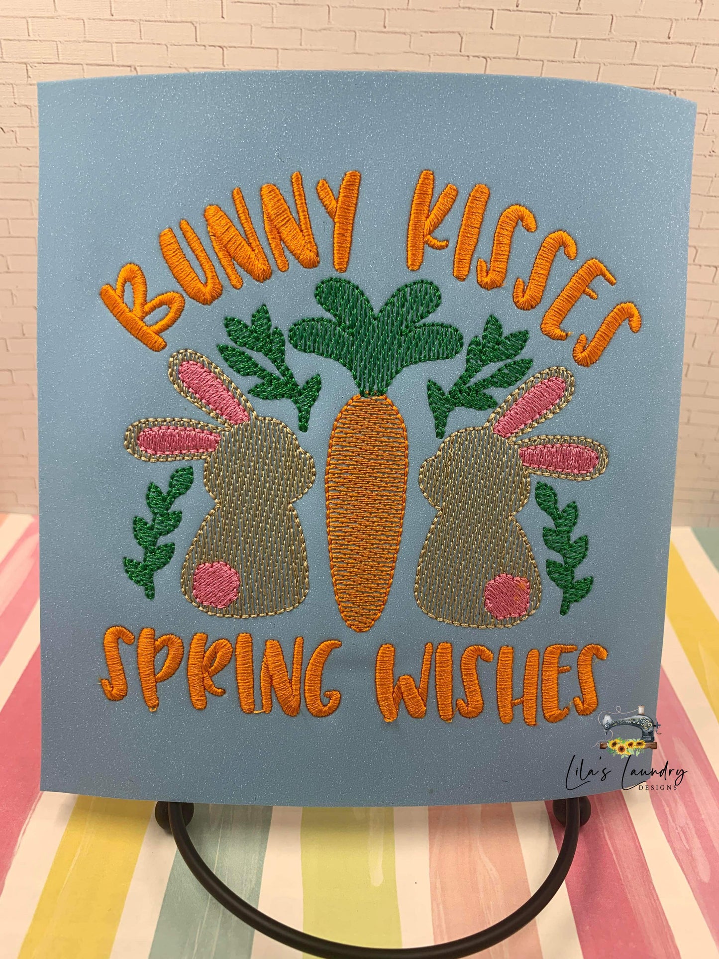 Spring Wishes - 4 Sizes - Digital Embroidery Design