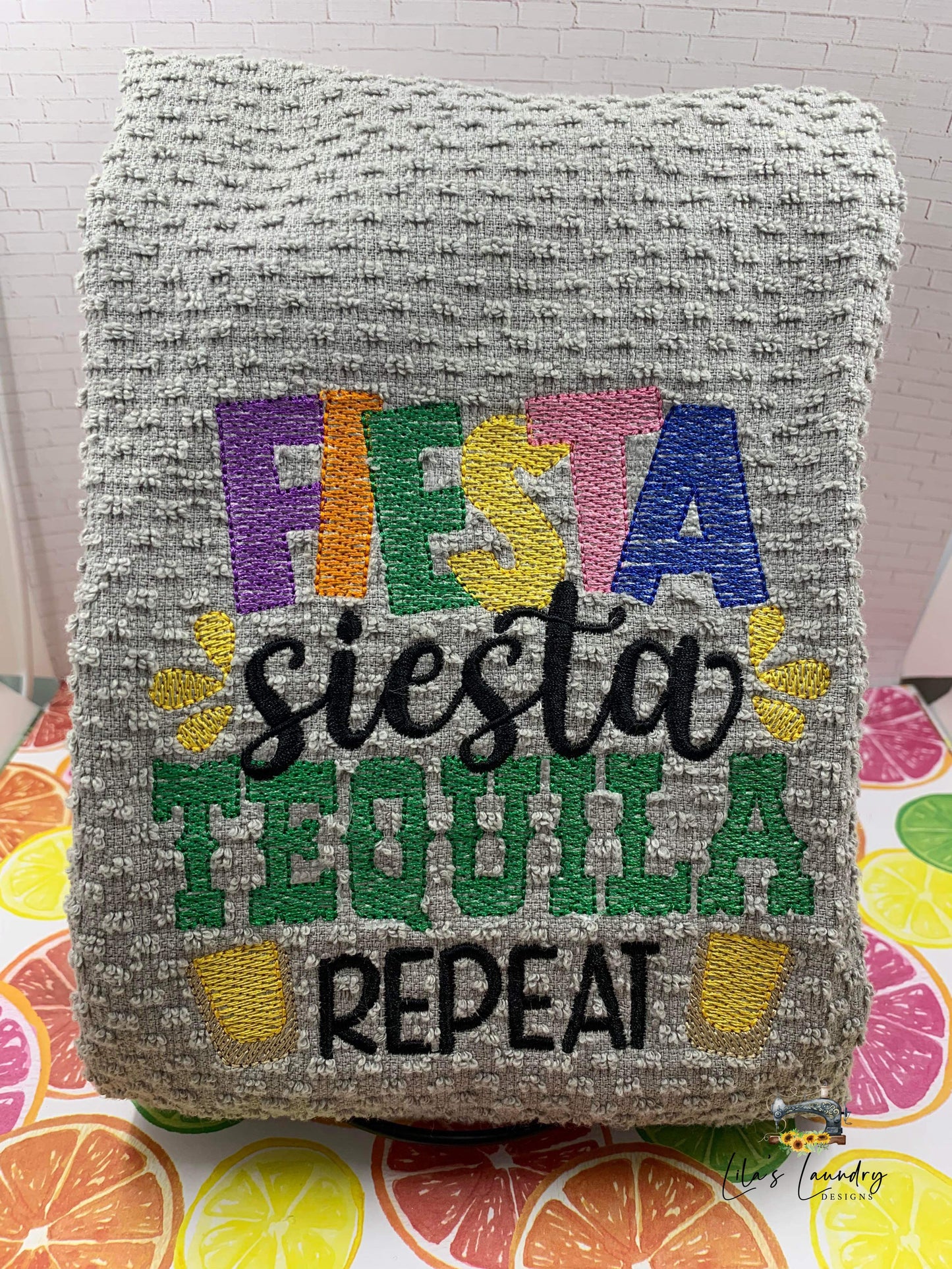 Fiesta Siesta - 4 Sizes - Digital Embroidery Design
