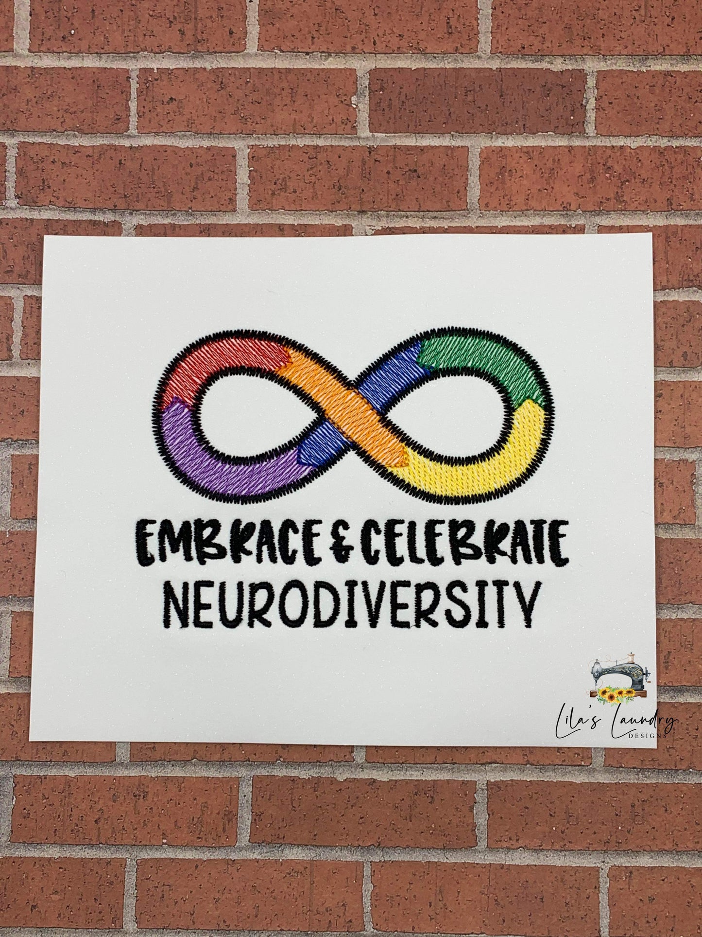 Neurodiversity - 4 Sizes - Digital Embroidery Design