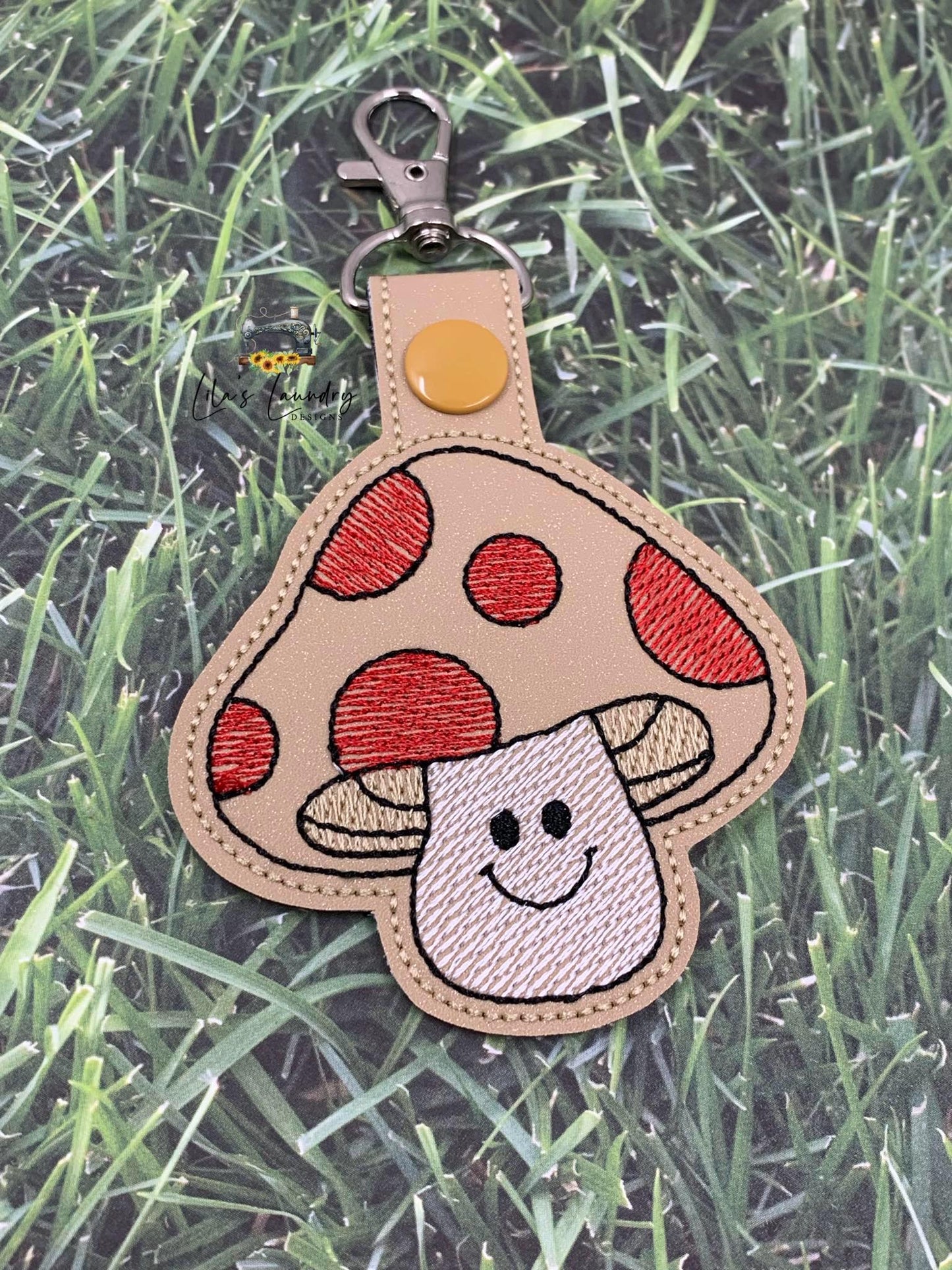 Mushroon Fobs - Digital Embroidery Design