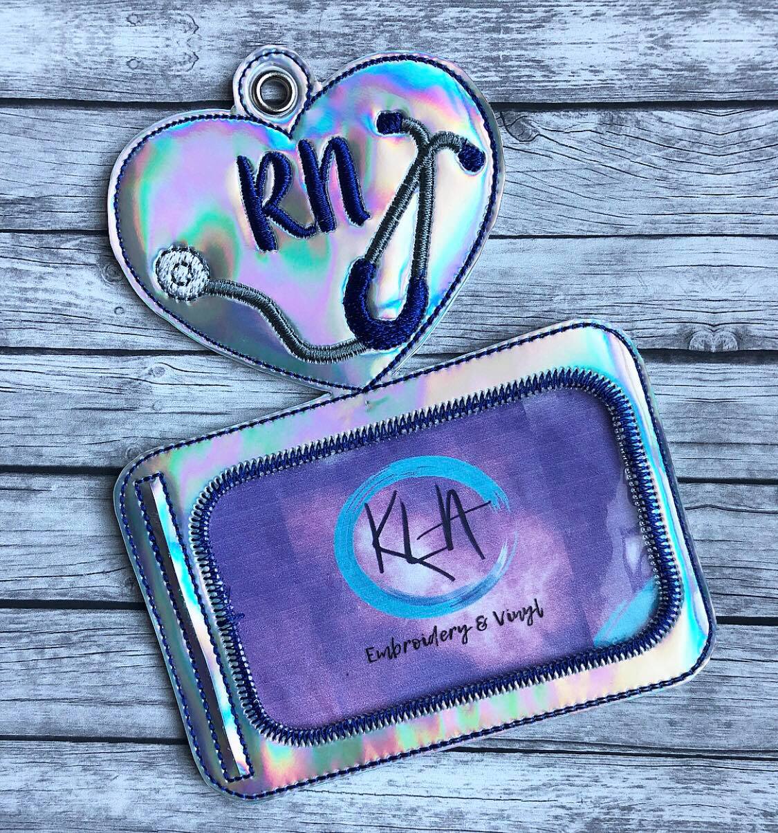 RN Horizontal ID Holder 5x7 only