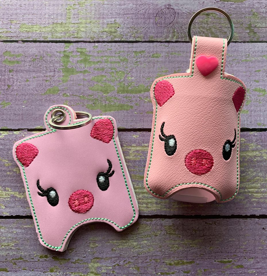 Piggy Face - Embroidery Design - DIGITAL Embroidery DESIGN