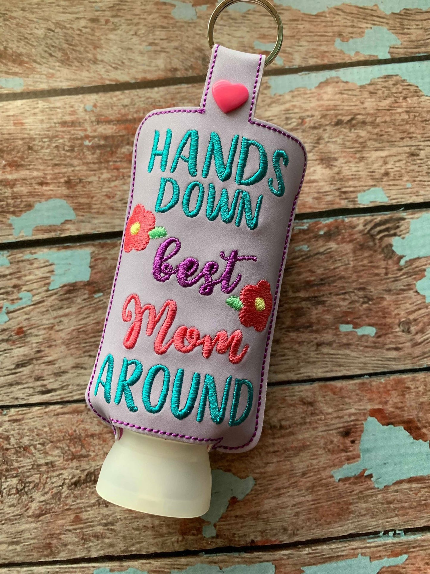 Hands Down Best Mom Lotion Holders 5x7 included- DIGITAL Embroidery DESIGN