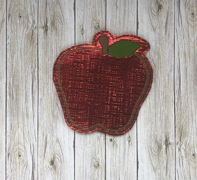 Apple Coaster 4x4 - DIGITAL Embroidery DESIGN