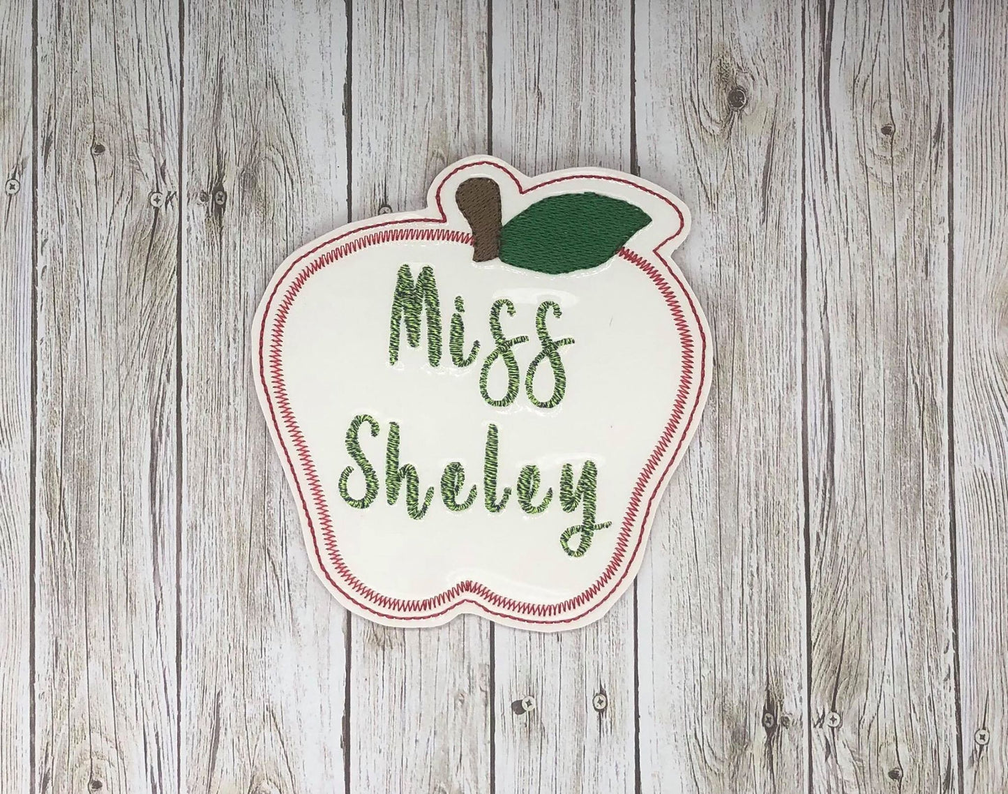 Apple Coaster 4x4 - DIGITAL Embroidery DESIGN