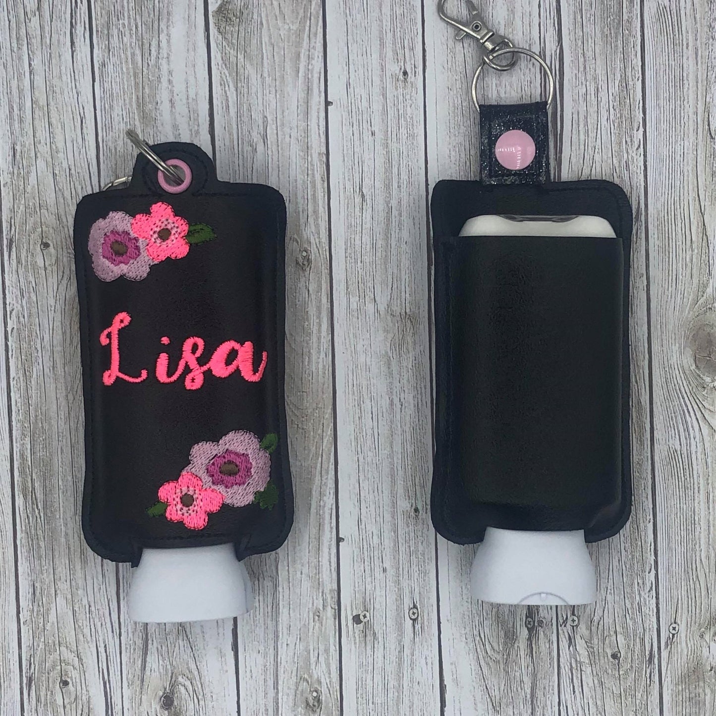 Floral Lotion Holders 5x7 included- DIGITAL Embroidery DESIGN