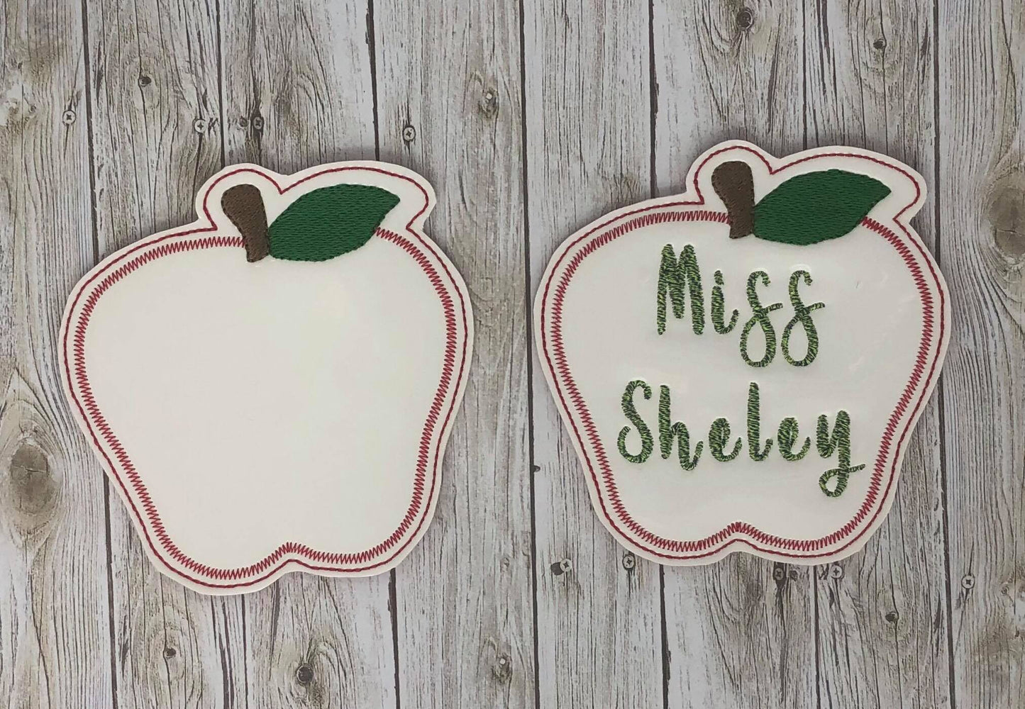 Apple Coaster 4x4 - DIGITAL Embroidery DESIGN