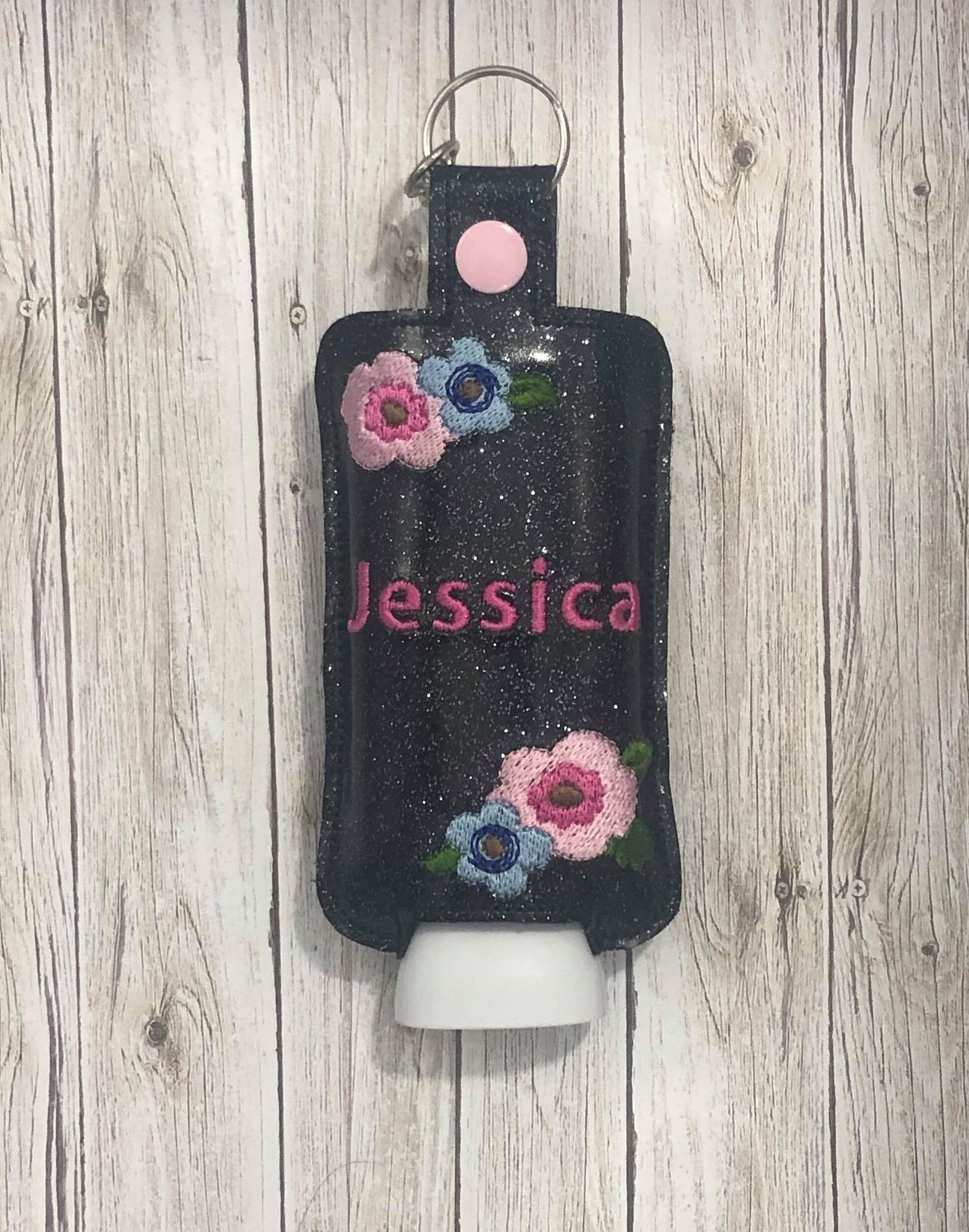 Floral Lotion Holders 5x7 included- DIGITAL Embroidery DESIGN