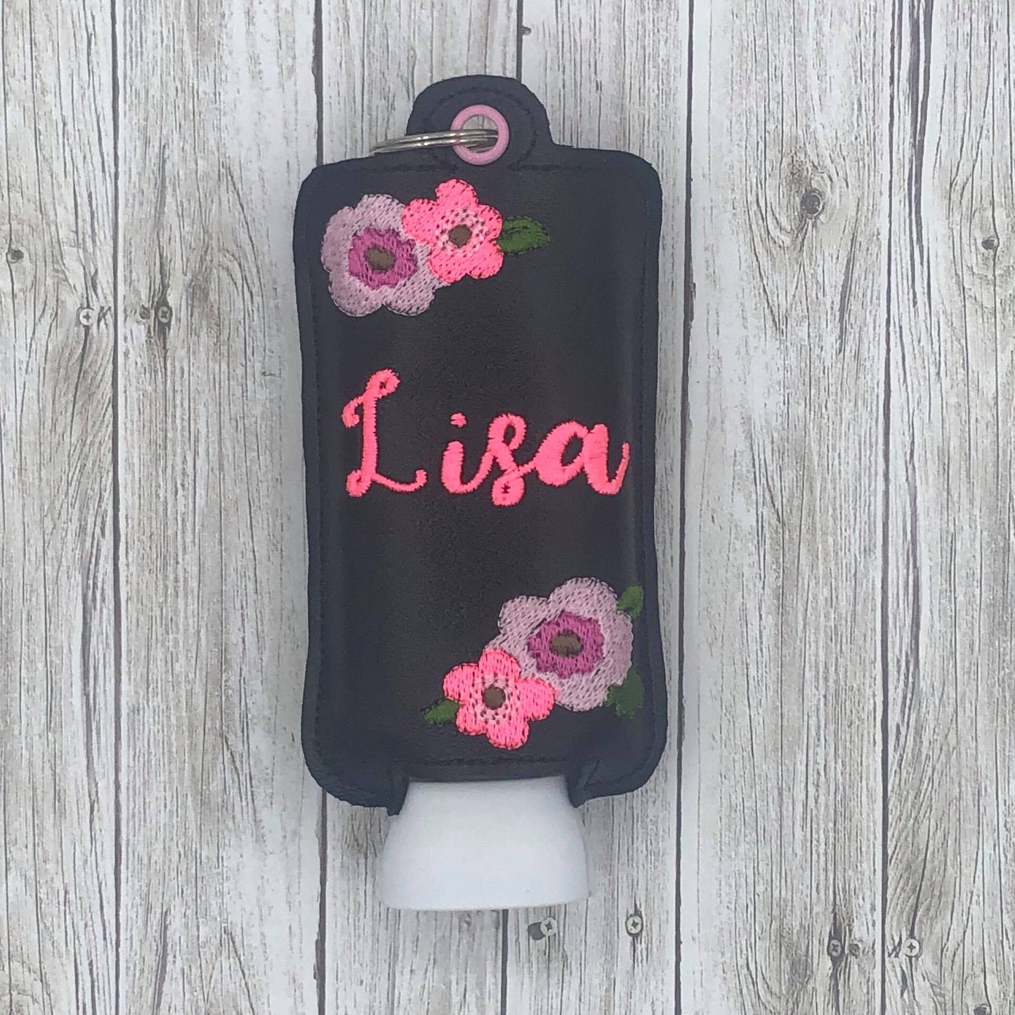 Floral Lotion Holders 5x7 included- DIGITAL Embroidery DESIGN