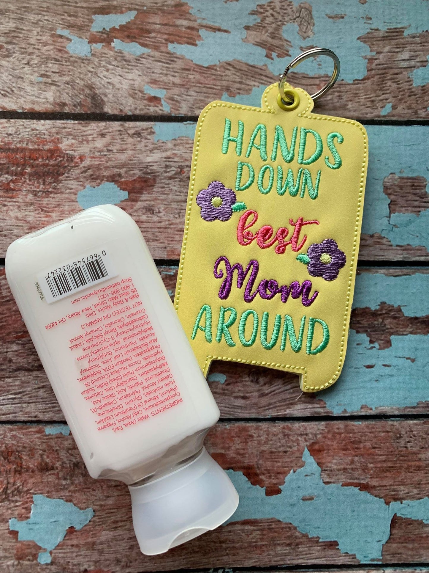 Hands Down Best Mom Lotion Holders 5x7 included- DIGITAL Embroidery DESIGN