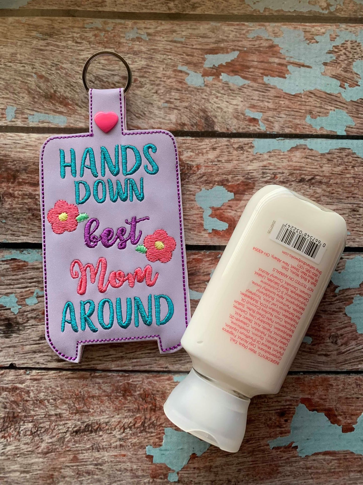 Hands Down Best Mom Lotion Holders 5x7 included- DIGITAL Embroidery DESIGN