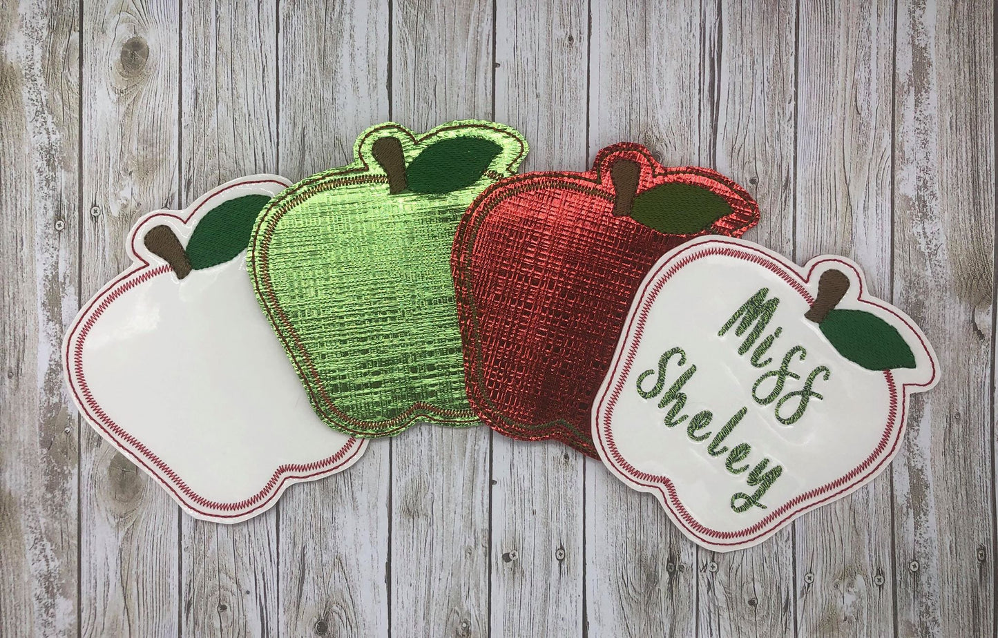Apple Coaster 4x4 - DIGITAL Embroidery DESIGN