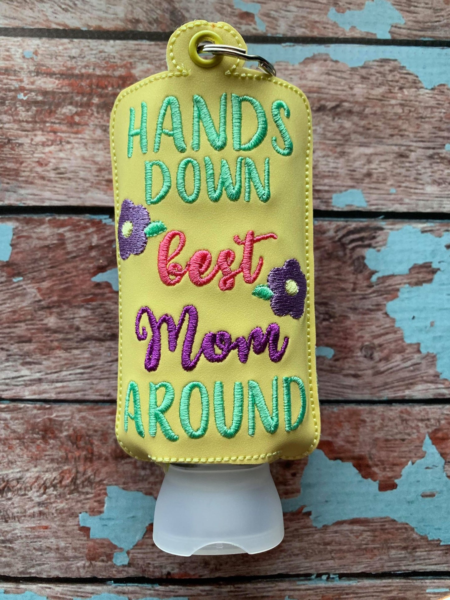 Hands Down Best Mom Lotion Holders 5x7 included- DIGITAL Embroidery DESIGN