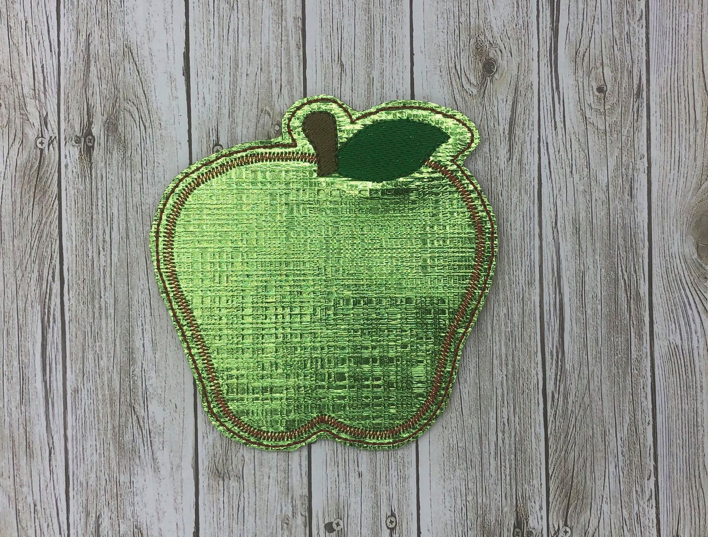 Apple Coaster 4x4 - DIGITAL Embroidery DESIGN