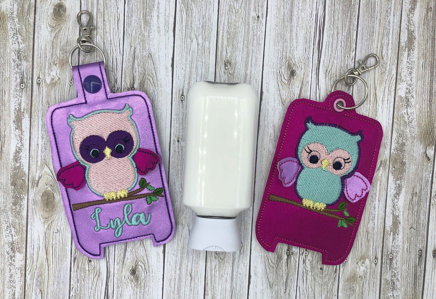 3D Owl - Hand Lotion Holder 5x7 included- DIGITAL Embroidery DESIGN