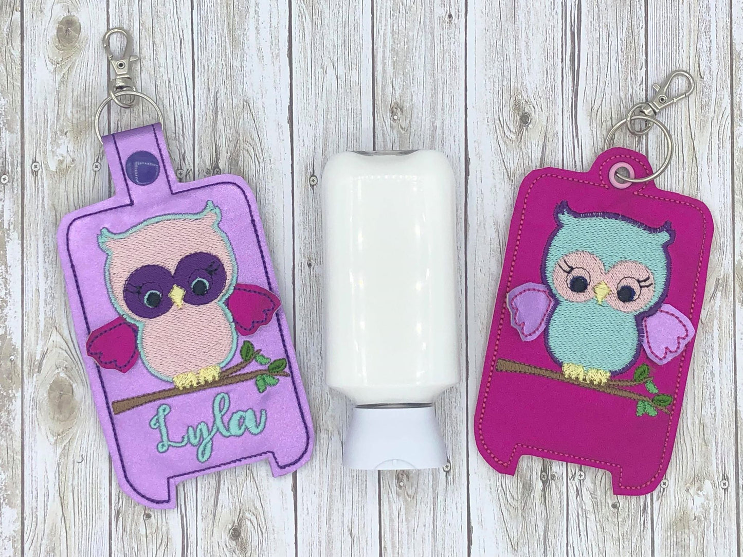 3D Owl - Hand Lotion Holder 5x7 included- DIGITAL Embroidery DESIGN