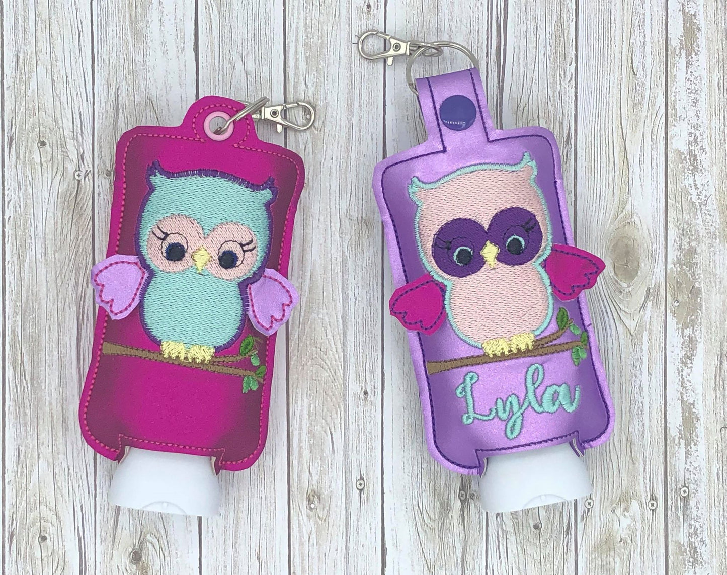 3D Owl - Hand Lotion Holder 5x7 included- DIGITAL Embroidery DESIGN