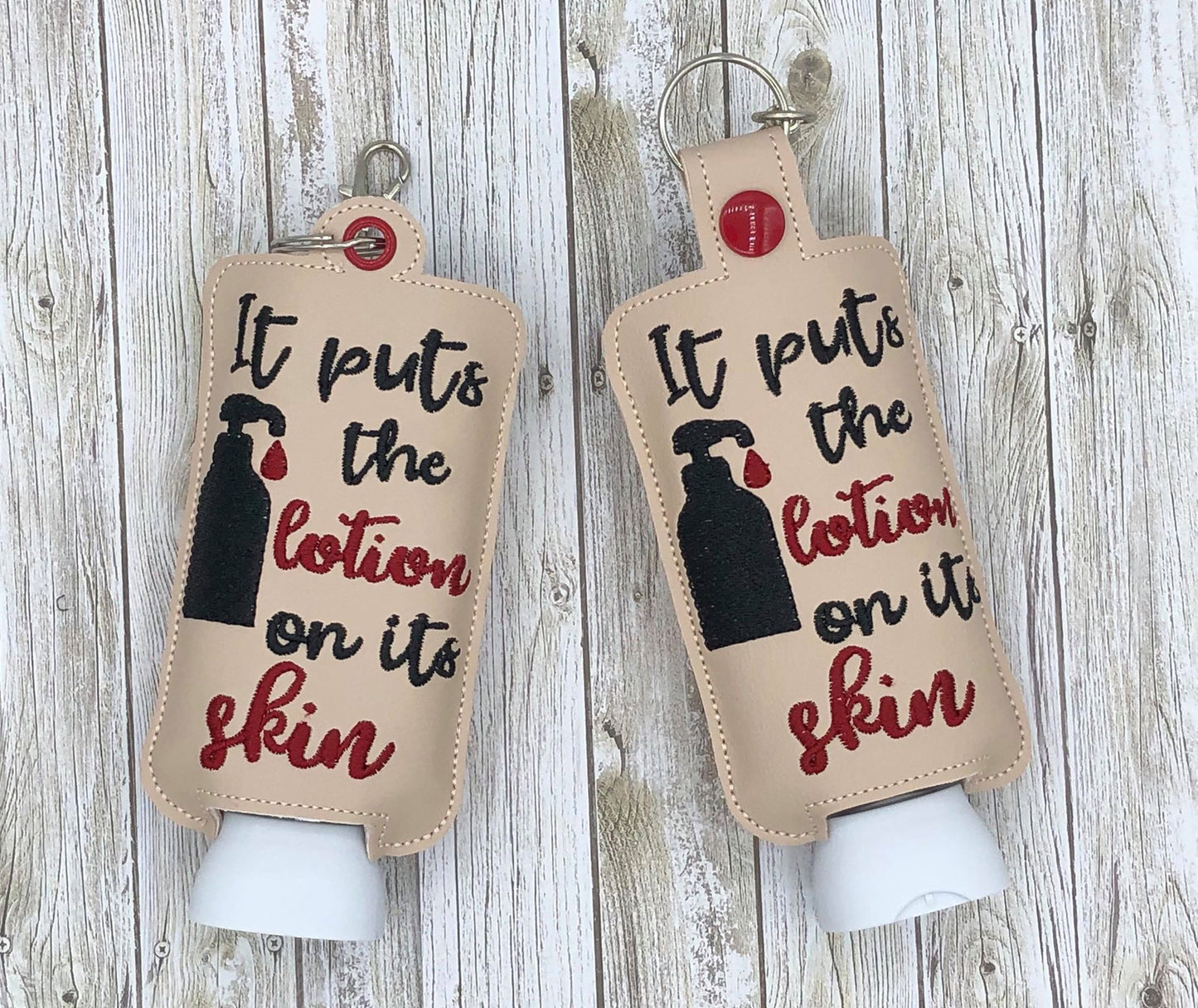 Mature Apply Lotion Holder - DIGITAL Embroidery DESIGN