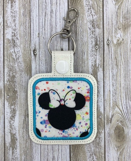 Applique Fobs - Embroidery Design - DIGITAL Embroidery DESIGN