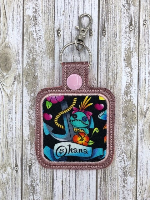 Applique Fobs - Embroidery Design - DIGITAL Embroidery DESIGN