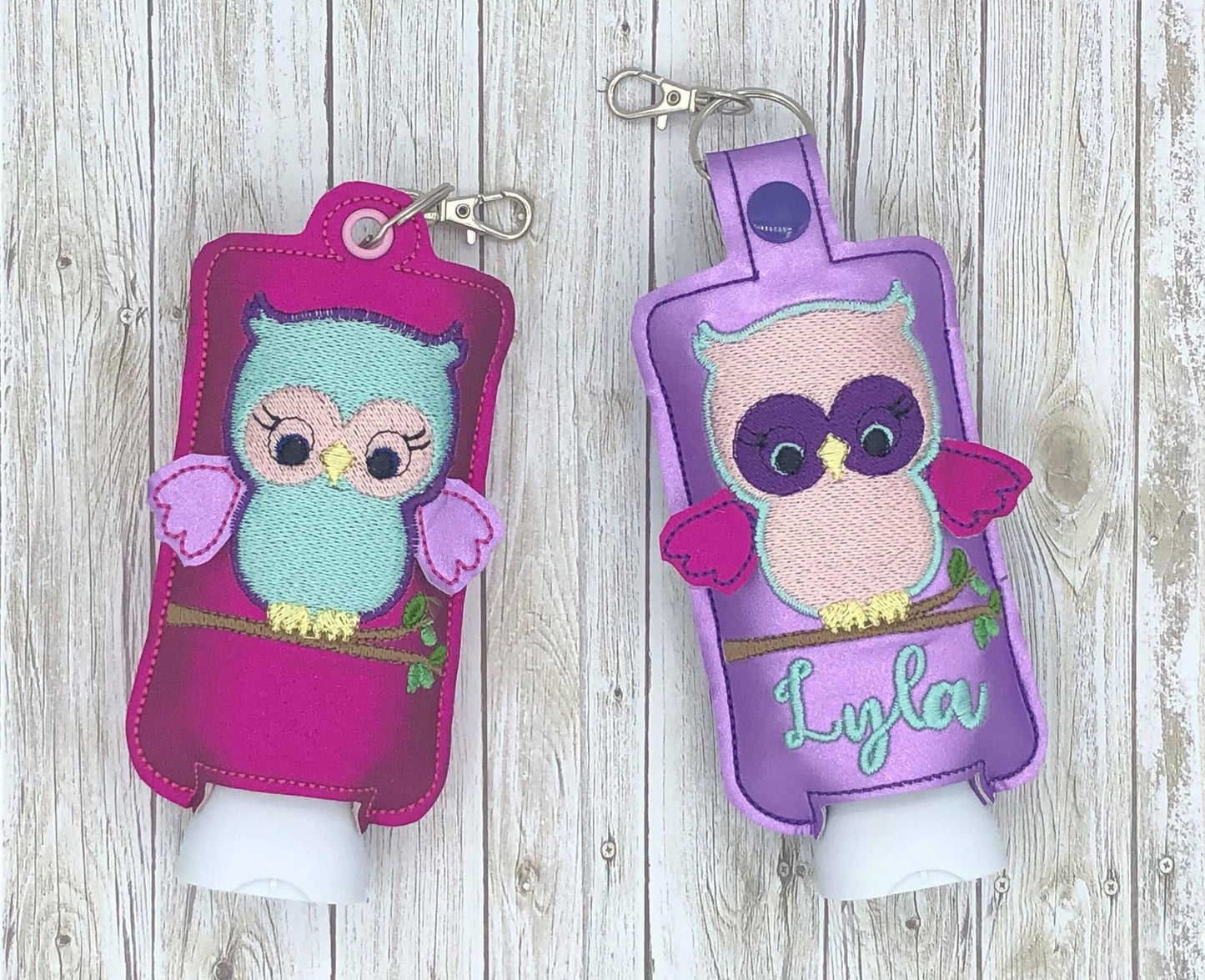 3D Owl - Hand Lotion Holder 5x7 included- DIGITAL Embroidery DESIGN