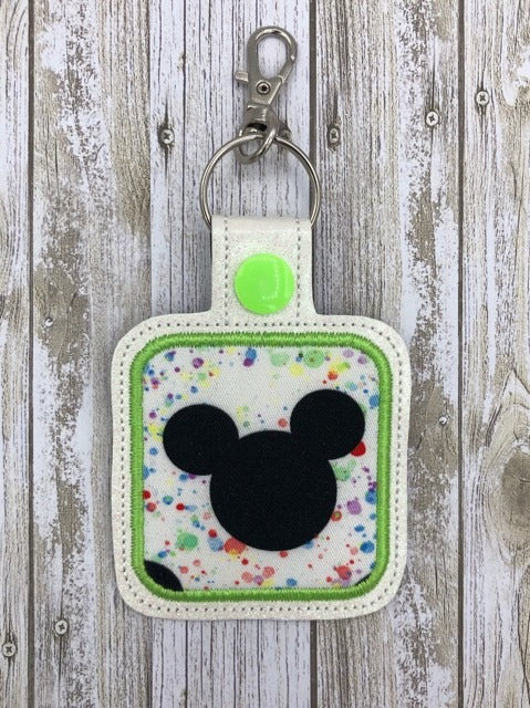 Applique Fobs - Embroidery Design - DIGITAL Embroidery DESIGN
