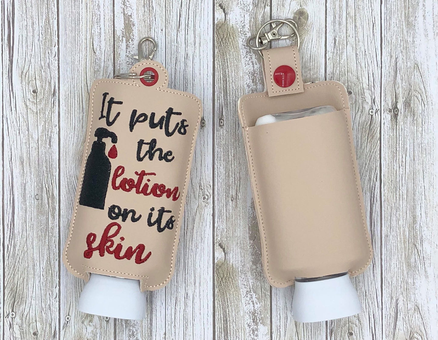Mature Apply Lotion Holder - DIGITAL Embroidery DESIGN