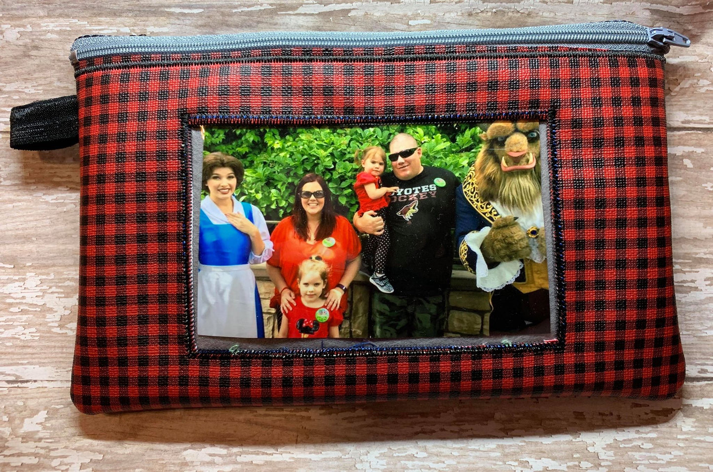 Picture Pouch Zipper - 3 sizes - Digital Embroidery Design