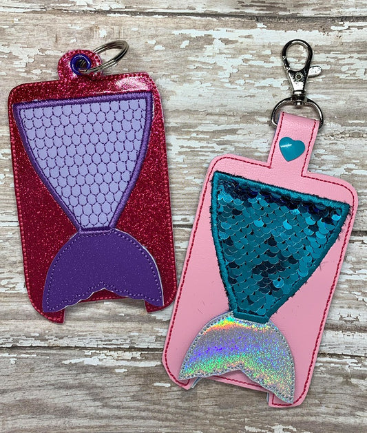 3D Mermaid Tail Hand Lotion Holder 5x7 included- DIGITAL Embroidery DESIGN