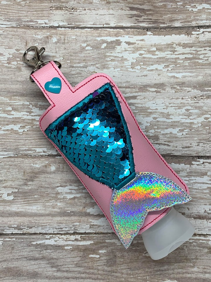 3D Mermaid Tail Hand Lotion Holder 5x7 included- DIGITAL Embroidery DESIGN