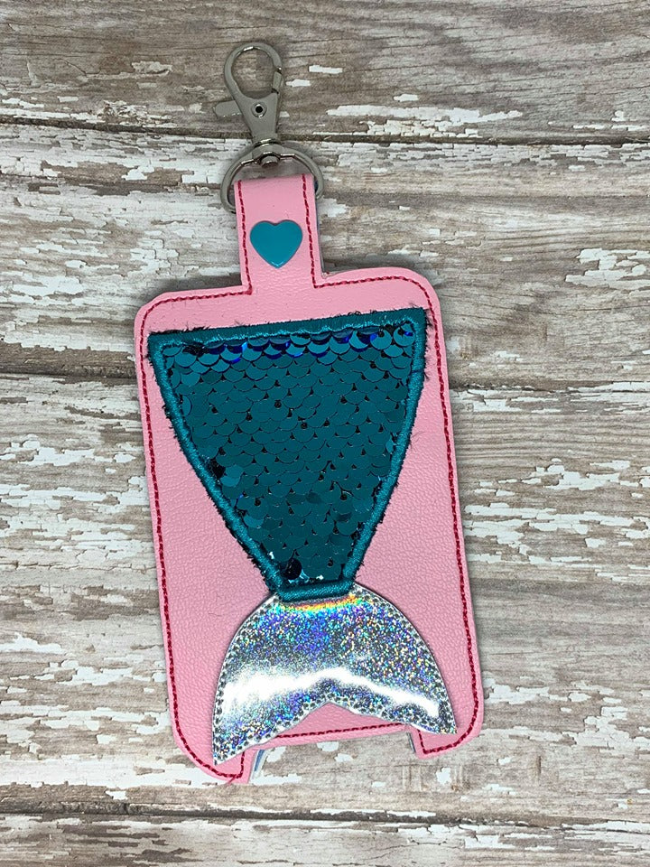 3D Mermaid Tail Hand Lotion Holder 5x7 included- DIGITAL Embroidery DESIGN